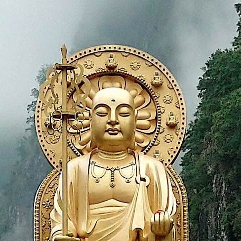 Buddha-Weekly-Kshitigarbha Earth Store Bodhisattva Bernard Gagnon-Buddhism