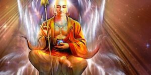 Buddha Weekly Kshitigarbha saves all beings Buddhism custom crop