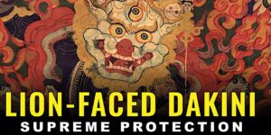 Buddha Weekly Lion Faced Dakini Thumbnail Buddhism custom crop