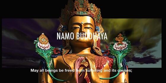 Mantra video: Refuge in the Three Jewels sung in Tibetan by Yoko Dharma. Also the Four Immeasurables chanted in English.