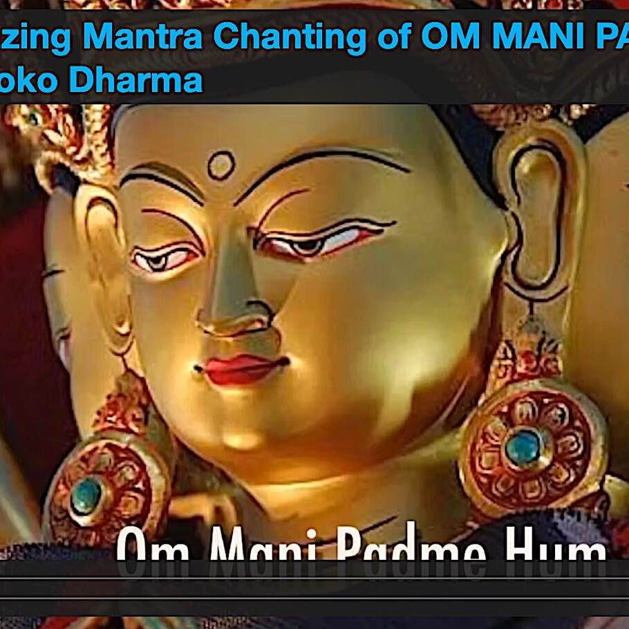 Om Mani Padme Hum mantra sung by Yoko Dharma. 