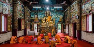 Buddha Weekly Prostrating to Chenrezig and Buddha is part of Nyung Nye Two Day Retreat practice for purification dreamstime xxl 141088228 Buddhism custom crop