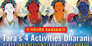 Buddha Weekly Tara short dharani 2 hours NEW Buddhism custom crop
