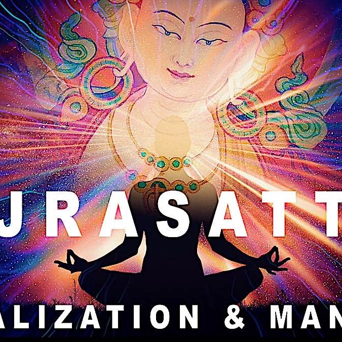 Buddha-Weekly-Vajrasattva-Youtube-BW-Title-1A-1-Buddhism Vajrasattva Visualization and mantra chant video from Buddha Weekly.