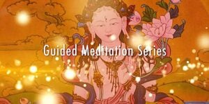 Buddha Weekly White Tara Video long life practice guided meditation series title Buddhism custom crop