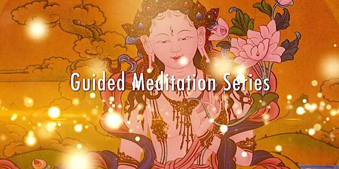 Buddha-Weekly-White Tara Video long life practice guided meditation series title-Buddhism