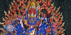 Buddha Weekly Yamantaka Statue from Nepals Best Statues Buddhism custom crop