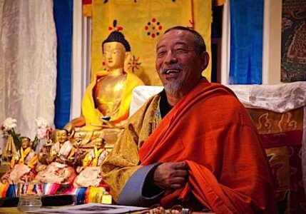 Buddha-Weekly-Zasep Tulku Rinpoche happy at Medicine Buddha event-Buddhism