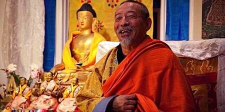 Buddha-Weekly-Zasep Tulku Rinpoche happy at Medicine Buddha event-Buddhism