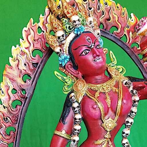 Vajrayogini's special month — especially important to her devotees — is the 11th Lunar month each year — during which all Vajrayogini practices are especially auspicious, multiplied merit! On the 25th Day of her special month — in 2023 on January 17 — this is the most Holy Day of the Year to Vajrayogini Yoginis and Yogis.