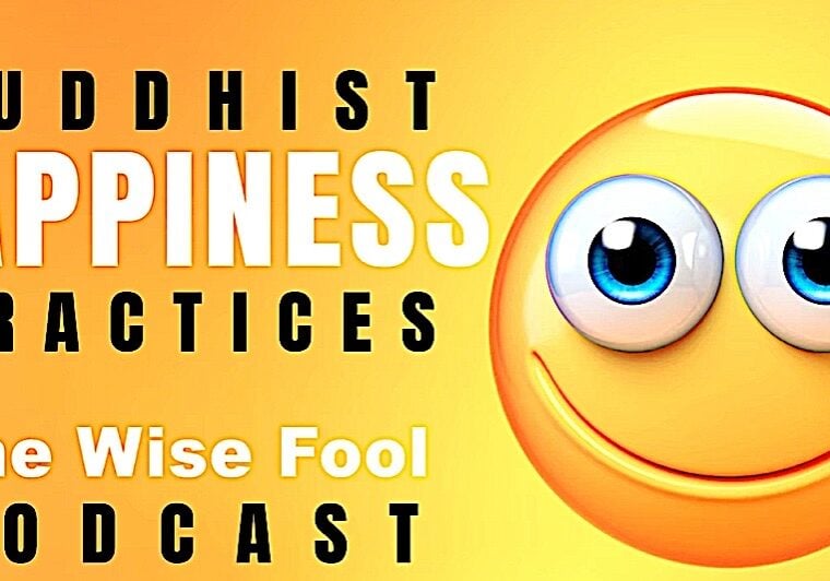 Buddhist Happiness Practices BuddhaCast 2 The Wise Fool Podcast Thumbnail