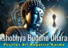 Akshobhya Buddha's Vajra Dharani Video Thumbnail.