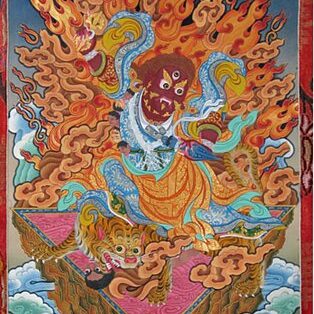 Dorje Drollo on e of Guru Padmasambhava's manifestations.