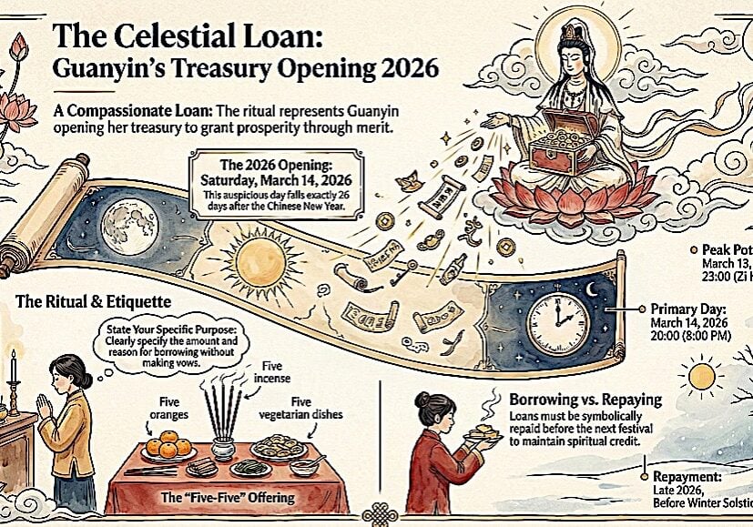 Guanyin Opens the Merit Treasuring Day