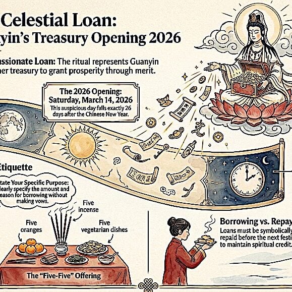 Guanyin Opens the Merit Treasuring Day