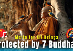 Thumbnail for the video Khanda Paritta: Protected by 7 Buddhas.