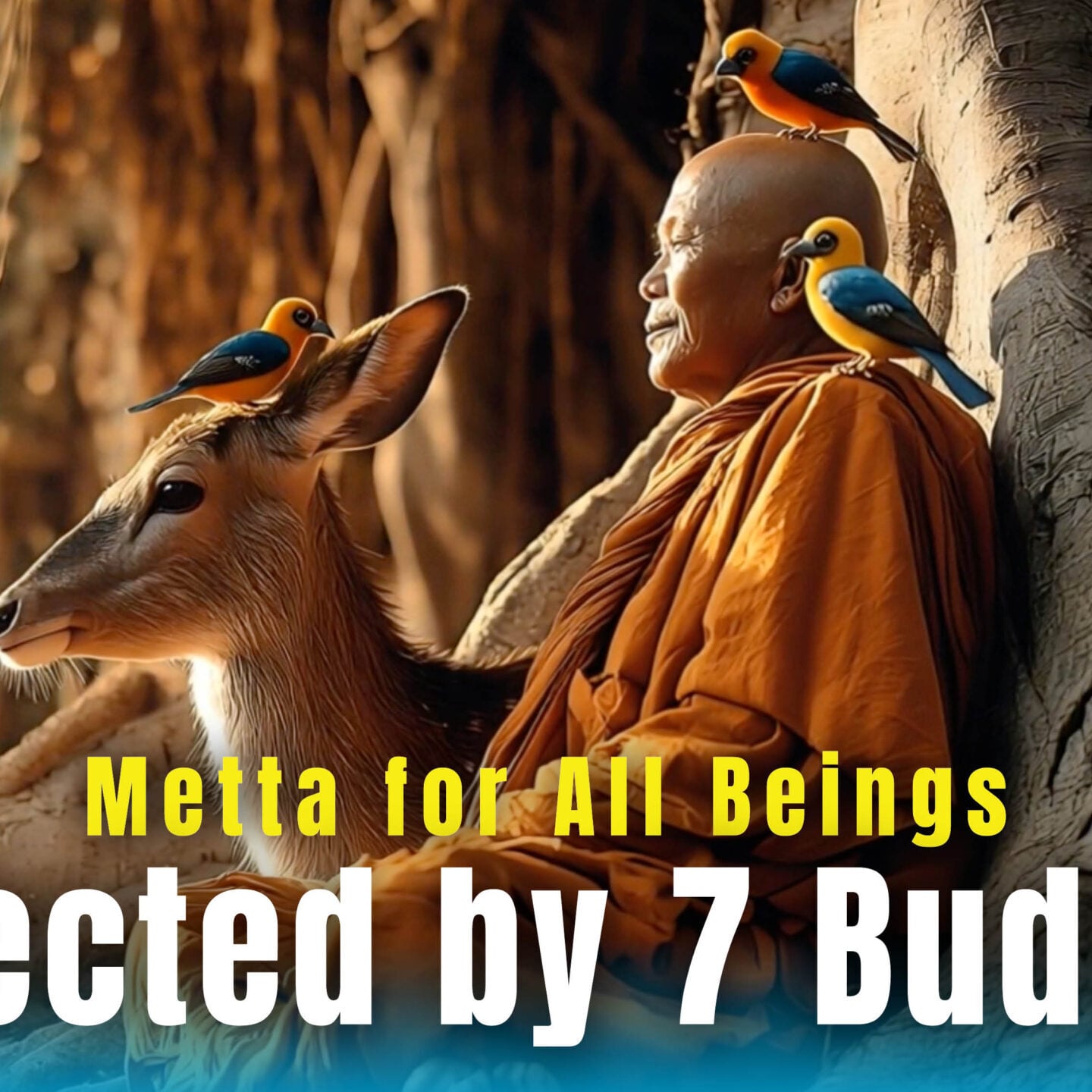Thumbnail for the video Khanda Paritta: Protected by 7 Buddhas.