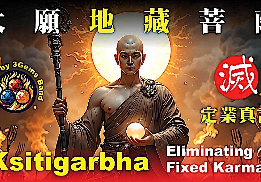 Ksitigarbha-1Buddha-Weekly Kshitigarbha Bodhisattva's Eliminating Fixed Karma Mantra Video Thumbnail
