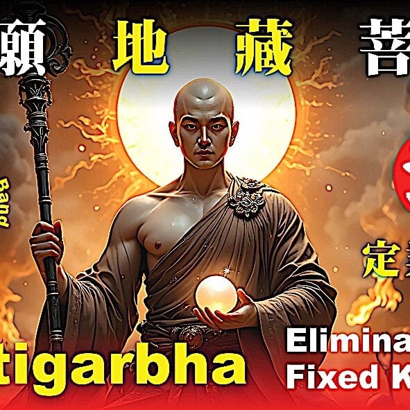 Kshitigarbha Bodhisattva's Eliminating Fixed Karma Mantra Video Thumbnail