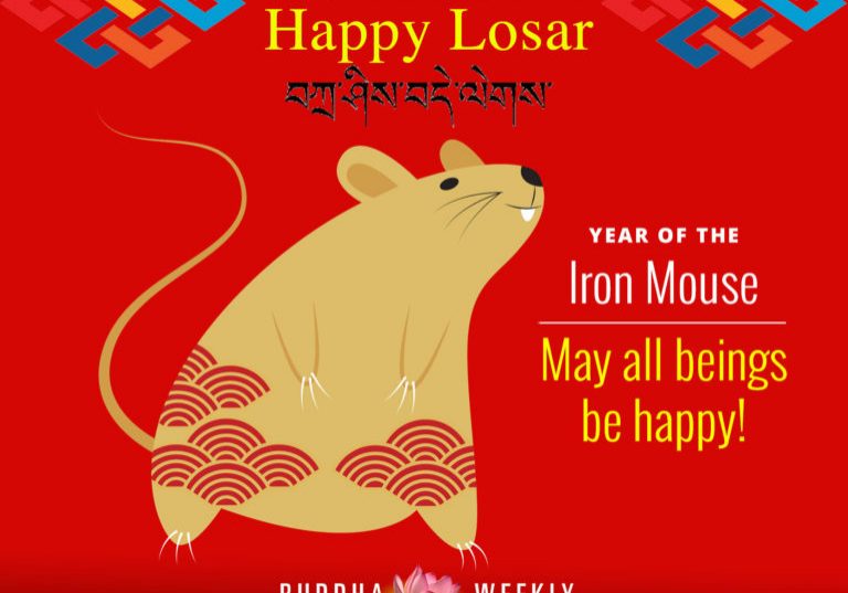 Happy Losar 2020, Year of the Iron Mouse.