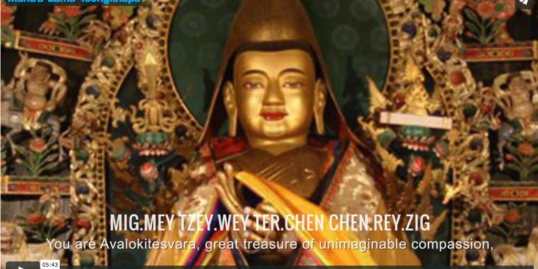 Migtsema chanting Lama Tsonkhapa Mantra chanted by Yoko Dharma