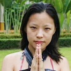 Namaste is often used in conjunction with the Anjali Mudra as a  greeting, often between Buddhists, however it is equally correct to use Anjali Mudra with "Welcome" or the language of the person greeting or being greeted. 