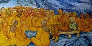 13 First Council at Rajagaha, at the Nava Jetavana, Shravasti 