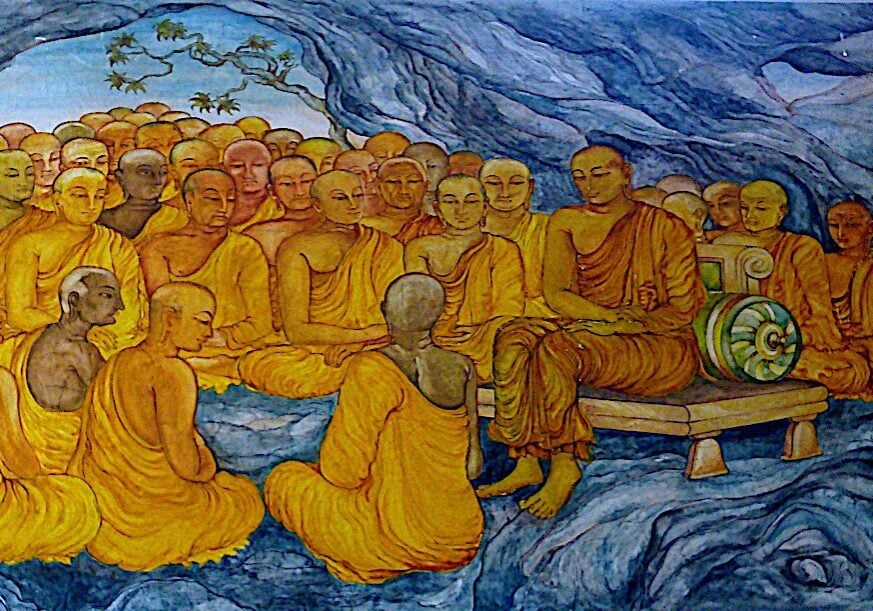 13 First Council at Rajagaha, at the Nava Jetavana, Shravasti 