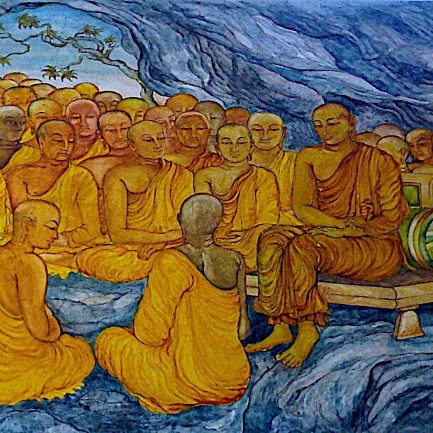 13 First Council at Rajagaha, at the Nava Jetavana, Shravasti 
