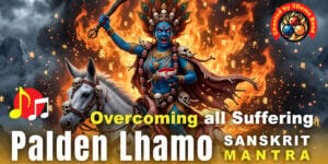 Palden Lhamo Sri Devi Glorious Goddess Tara in her most ferocious wrathful protective form.