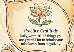 Practice Gratitude through activities and journaling about your activities