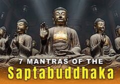 Video thumbnail of the "about" documentary covering the 7 Mantras of the SaptaBuddhaka