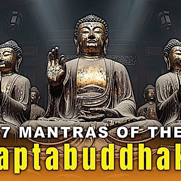 Video thumbnail of the "about" documentary covering the 7 Mantras of the SaptaBuddhaka