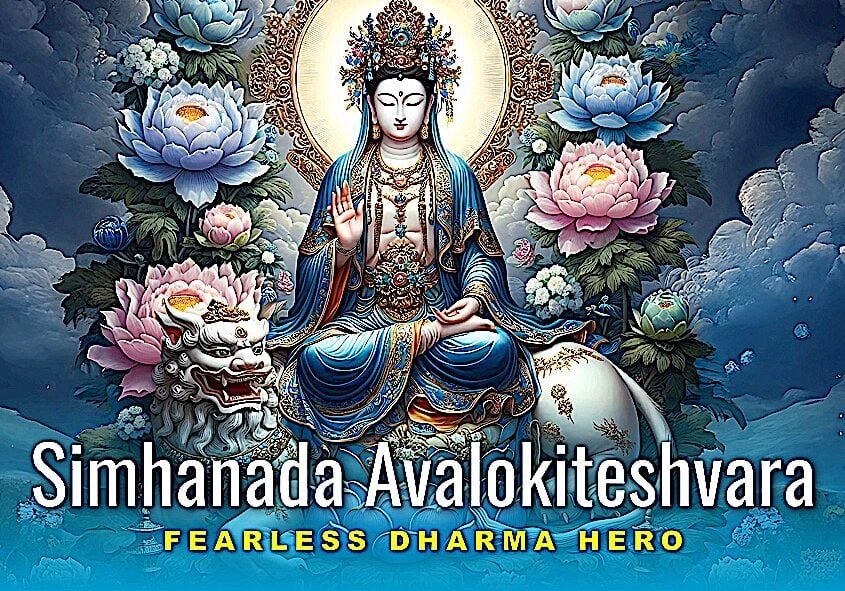 Simhanada Avalokiteshvara: Lion's Roar Chenrezig
