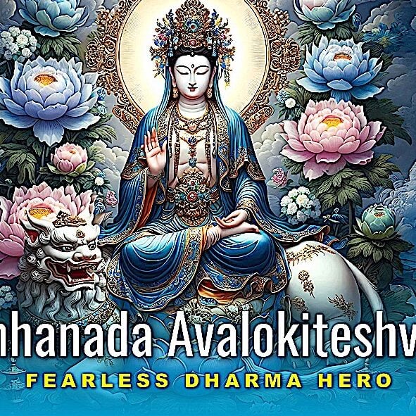 Simhanada Avalokiteshvara: Lion's Roar Chenrezig