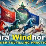 Windhorse Tara thumbnail for the Wish Fulfilling Practice Video.