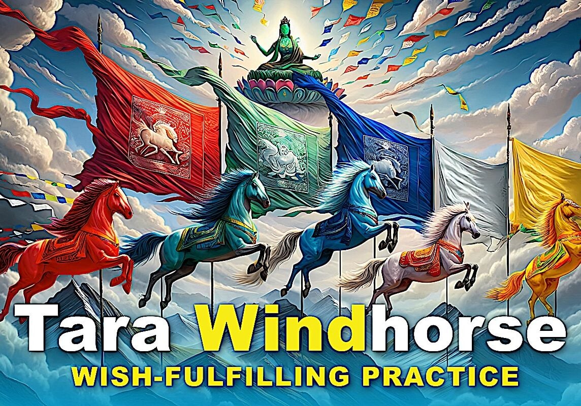 Tara WindhorseBuddha-Weekly Windhorse Tara thumbnail for the Wish Fulfilling Practice Video.