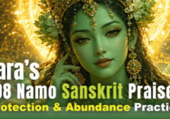 Tara's 108 Namo Praises in Sanskrit Video Thumbnail