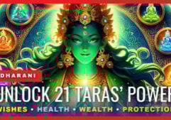 Thumbnail " Unlock 21 Taras Power! Chanting the 21 Praises in Sanskrit.