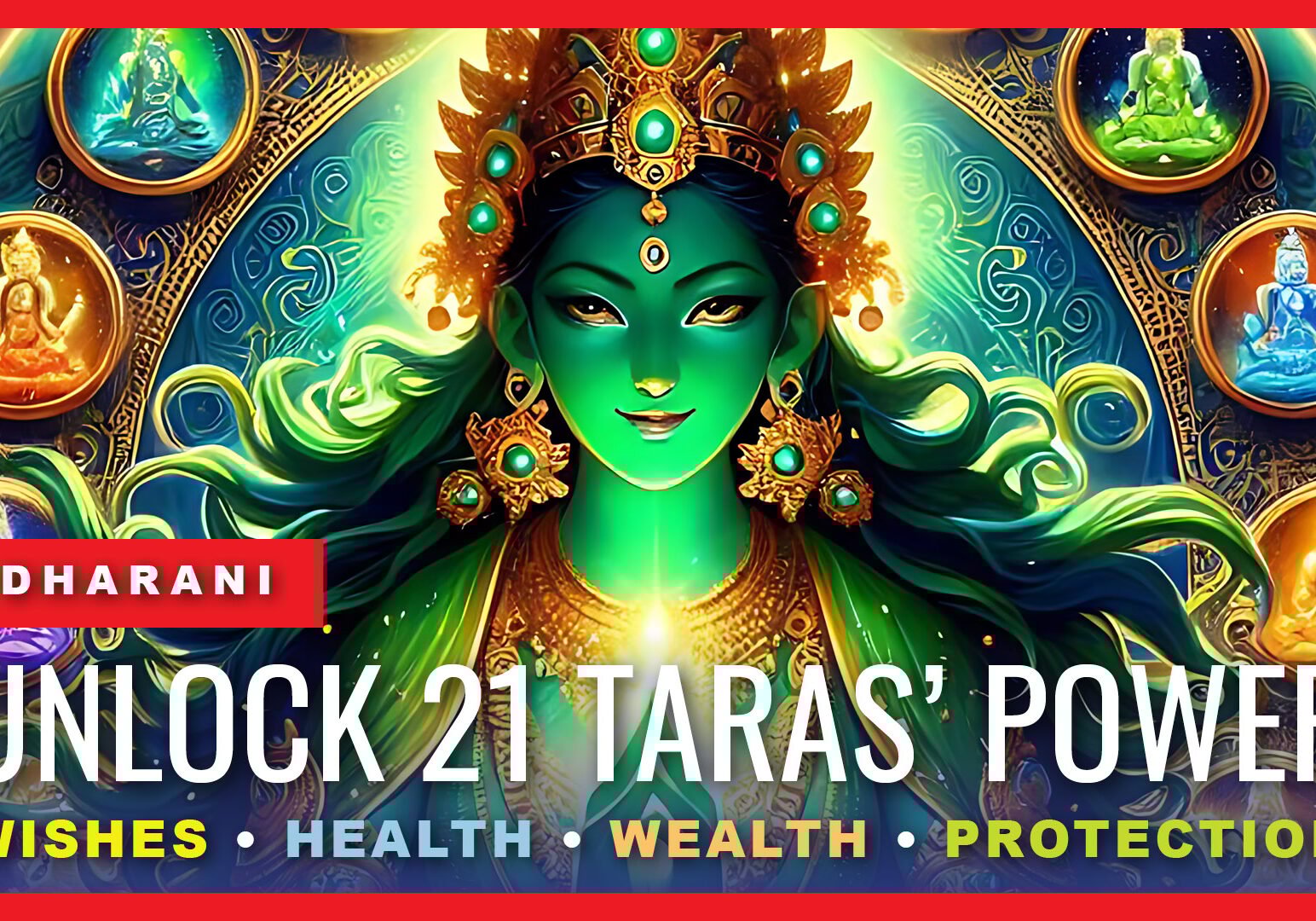 UNLOCK 21 TARAS’ POWER thumbnail Thumbnail " Unlock 21 Taras Power! Chanting the 21 Praises in Sanskrit.