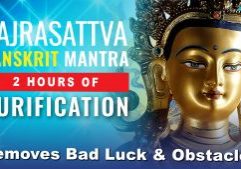 Vajrasattva Sanskrit Mantra 2 Hours of Purificaton Video Thumbnail. Removes Bad Luck and Obstsacles.