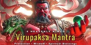 Thumbnail Virupaksha Heavenly King Mantra video.