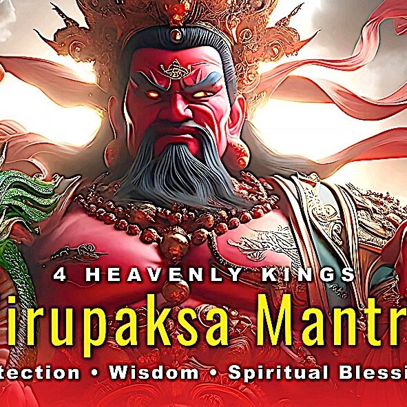 Thumbnail Virupaksha Heavenly King Mantra video.