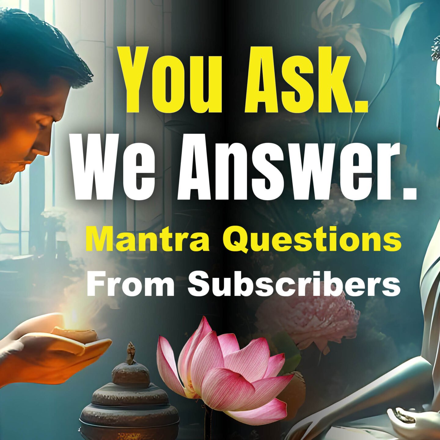 Buddha Weekly's You Ask. We Answer. Mantra Questions Video Thumbnail