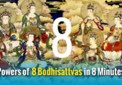 8 Bodhisattvas Daily Practice with 8 Mantras Video Thumbnail.