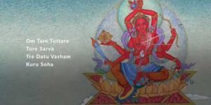 Heroic Red Tara Pravita Tara the first Tara of the 21 Taras in the Surya Gupta System. Video with chanting by Yoko Dharma.