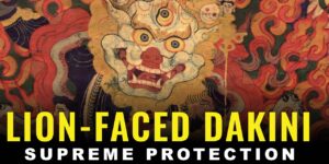 lion faced dakini simhamukha wra custom crop