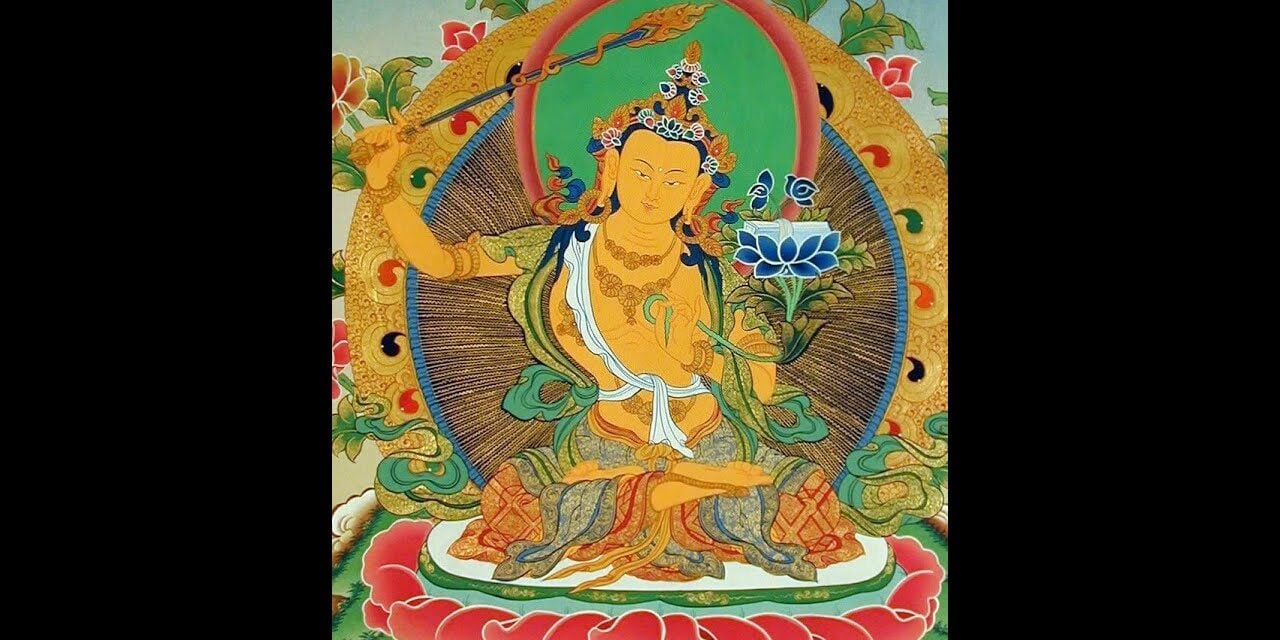 Video Thumbnail: Manjushri Mantra -  Om a ra pa ca di