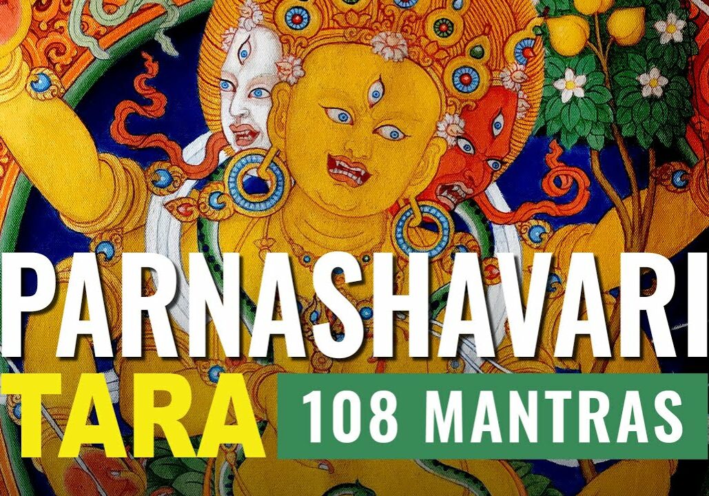 Video 108 mantras of Parnashavari Tara sung by Hrishi