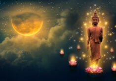 Amavasya New Moon this month, one of the four key days of Uposatha Observance (In sanskrit Upavasatha which in Mahayana is Supreme Renewal Day) , or a Renewed Dedication Practice Day for monastics and lay practitioners alike.